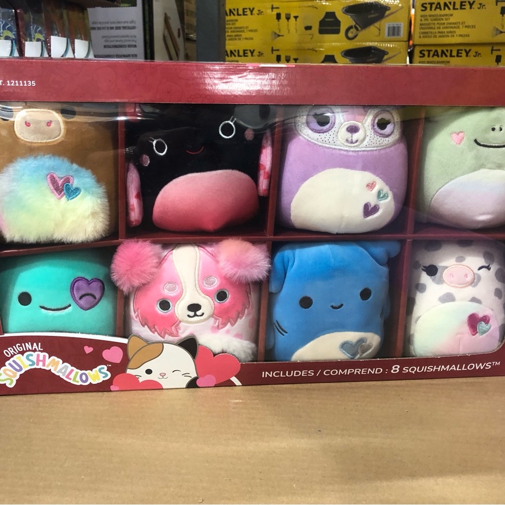 Squishโ mallows 5โ mini plush set 8 pack